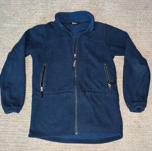 L.L. Bean Women's Deep Blue Fleece Jacket